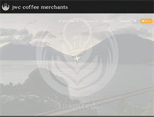 Tablet Screenshot of inspiredcoffee.com